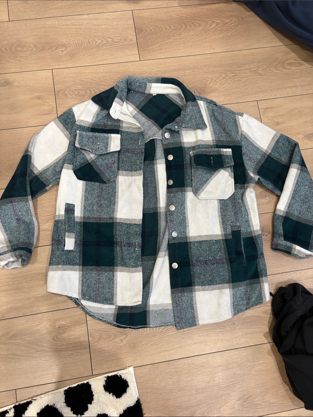 Plaid shacket